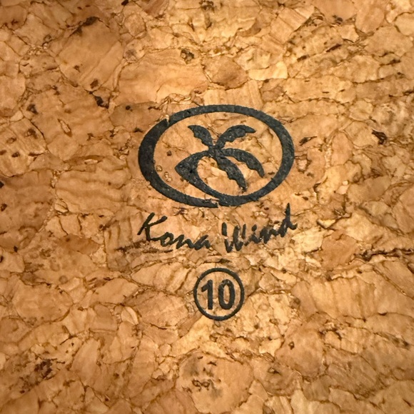 Kona Wind Brown Cork Sandals Women’s Size 10 - Picture 5 of 5